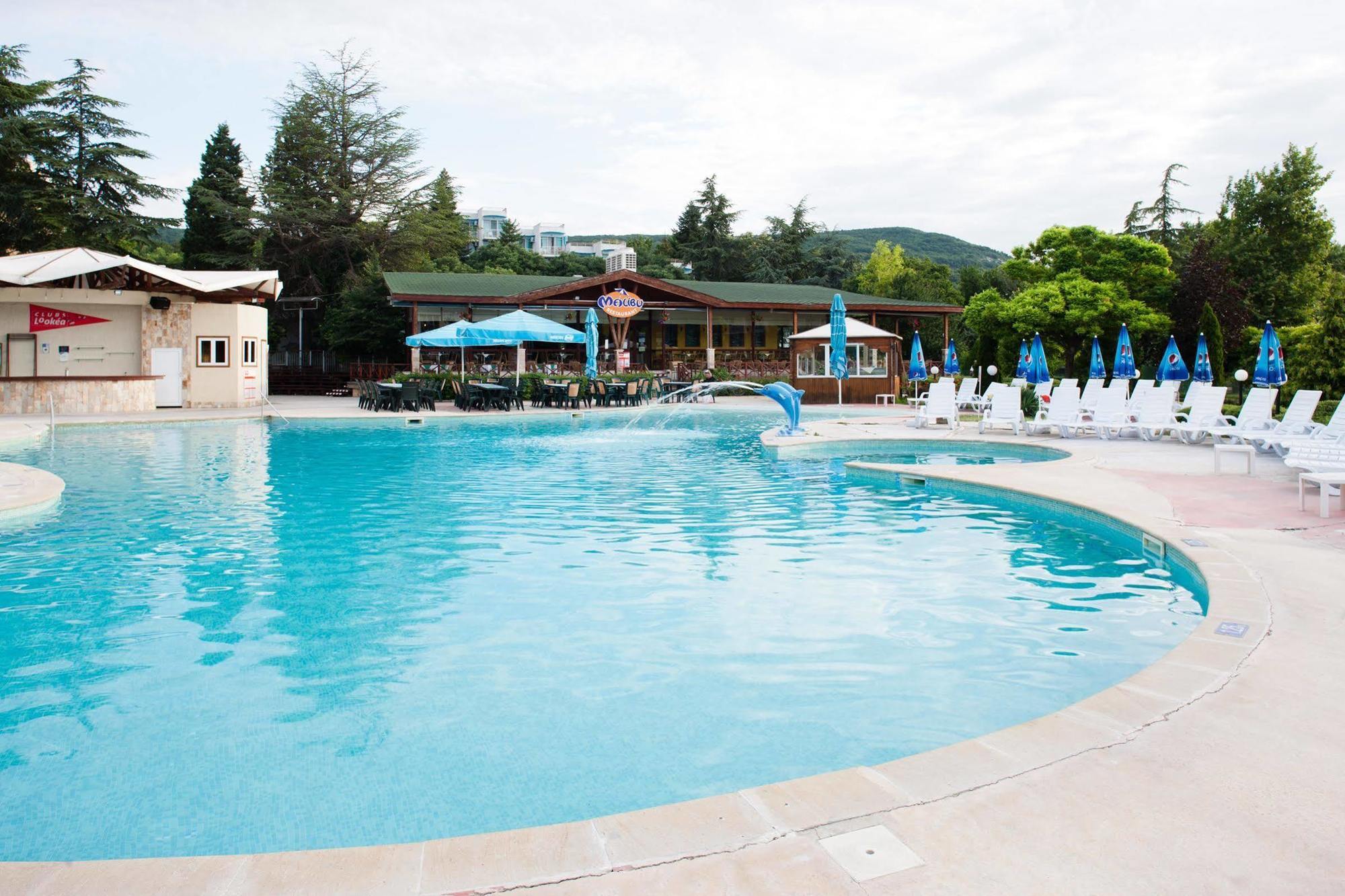 Hotel Malibu 阿尔贝纳 外观 照片